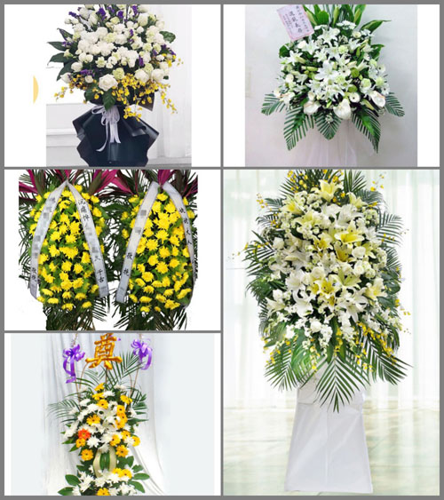 西藏那曲嘉黎县夏玛乡白事花篮预定